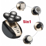 Elektriline kiilas juuksel&otilde;ikur viis-&uuml;hes USB-taaslaetav pardel