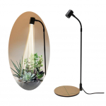 3 W akvaariumi LED-valgusti veekindel kalapaak, 360 kraadi p&ouml;&ouml;rlev USB-toitega miniatuurne maastik jalapadjaga Kodu isetegemine reguleeritav S Warm White
