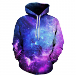 3D-prinditud Galaxy Graafilised kapuutsid meestele y2k kapuuts Suurem&otilde;&otilde;tmelised naisteriided Harajuku mood kapuutsiga pulloverid ropa dressipluus XL