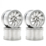 Alumiiniumist valuvelje Beadlock velje rummu 4 tk 2,2 tolli 64 * 41 mm Axial Wraithi asendus