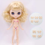 ICY DBS Blyth Doll White Skin Joint Body 1/6 BJD erihinnaga OB24 m&auml;nguasja kingitus 30cm height doll