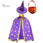 Reguleeritav Halloweeni keeb Pentagrammi tr&uuml;kkimine v&otilde;luri m&uuml;tsi k&auml;ekotiga Mugav hingav kost&uuml;&uuml;m roosa