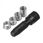 14 mm auto silindripea kraan s&uuml;&uuml;tek&uuml;&uuml;nla uuesti keermestav helicoil keerme parandamise t&ouml;&ouml;riistakomplekt S&uuml;&uuml;tek&uuml;&uuml;nla ava h&uuml;lss parandamiseks must