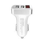 5v USB-autolaadija LED-ekraaniga Smart Auto iPhone 7 jaoks Samsung Xiaomi automobiiltelefoni laadijad autolaadija adapteri laadimine Car Charger h&otilde;be