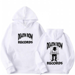 Death Row Recordsi kapuuts Unisex naiste &uuml;lisuur kapuuts Hip Hop pusad Pusad pikkade varrukatega kapuutsiga kampsunid t&uuml;drukute mantlid XL