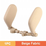 360 kraadi reguleeritav auto peatoe padi U-kujuline autoistme padi lastele T&auml;iskasvanutele autoreisiks magamispea kaela keha 1PC Black Fabric