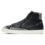 Nike Blazer Mid 77 Vintage Taaskasutatud Villapakett - Must Elektriroheline Unisex Tennised Suitsuhall CW6726-001 44