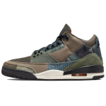 Air Jordan 3 Retro Patchwork Meeste Tossud Pruun Tume-P&auml;hkel Mitmev&auml;rviline DO1830-200 47.5