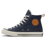 Converse Chuck 70 High Denim - Tumesinine Unisex Tossud Sinine Egrett Kuldne-Pruun A05271C 35