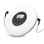 Kaasaskantav CD-m&auml;ngija 3,5 mm juhtmega k&otilde;rvaklappidega toetab TF-kaarti MP3-muusikam&auml;ngija AB kordusfunktsioon must