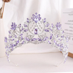 Euroopa ja Ameerika luksuslik elegantne pruudikroon barokkhobusesilm Rhinestone'ist poodiumin&auml;ituse peakate, pulmakleidi aksessuaarid