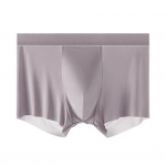 Meeste bokserid elastsed keskmise v&ouml;&ouml;kohaga &uuml;hev&auml;rvilised &otilde;mblusteta j&auml;&auml;siid, pehme hingavad U kumerad kiiresti kuivavad niiskust imavad tugevad &otilde;mblused meeste alusp&uuml;ksid aluspesu 2XL sinine