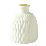 Lillevaas Purunematu Euroopa soliidne &uuml;mmargune v&auml;rv Moodne avanev t&ouml;&ouml;laua kaunistus plastikust taimevaas kreemikas