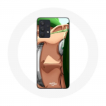 &Uuml;mbris Samsung galaxy A32 5G jaoks &Uuml;hes t&uuml;kis Manga Zoro Concept Green