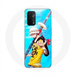 &Uuml;mbris Oppo A74 5G One Piece Manga Trafalgar Law m&otilde;&otilde;ga jaoks &ndash; Maniacase