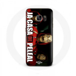 &Uuml;mbris Samsung Galaxy S7 Edge jaoks La casa de papel Dali mask