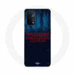 &Uuml;mbris Oppo A74 Stranger Thingsi logo Sinine taust 2. hooajast