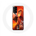 Coque pour Samsung Galaxy A13 4G / A13 4G Lite Le Roi Lion Simba et Mufasa