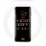 &Uuml;mbris Samsung Galaxy S9 jaoks Stranger Things Plakat S&otilde;brad ei valeta H&auml;id j&otilde;ule