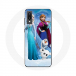 Coque pour Samsung Galaxy A02 La Reine Des Neiges Elsa Anna Olaf - Maniacase