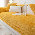 Thicken Plush Wave diivanikate soe pehme padi r&auml;tik Universaalne libisemisvastane diivanmatt &Uuml;hev&auml;rviline diivanikatted elutuba 70x70cm 1pcs