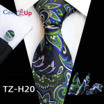 Cozy Up kolmeosaline komplekt Paisley Fashion &auml;rimeeste lips sisaldab lipsu mansetin&ouml;&ouml;pe Taskur&auml;tik