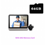 4.3 Nutikas Uksekaamera HD veekindel PIR Liikumistuvastus v&otilde;rk nutikad Uksetelefonid Tuya APP Wifi juhtimine hall