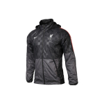 Nike Liverpool F.C. Anthem Treeningjakk Ruudulise Kapuutsiga Meeste Jakk Must CZ3346-012 S