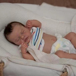 48 cm pestav elutruu pehme k&auml;sitsi maalitud simulatsioon Baby Reborn Doll Children saadab m&auml;ngunuku kingitust Girl