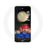 Coque Samsung Galaxy Z Flip5 super mario bros jeux