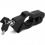 QWORK Motorcycle Lock, 2 Pack Heavy Duty Anti-Theft Adjustable Bike Handlebar Lock, A Grip/Throttle/Brake/Handlebar Lock to Secure a Bike, Scooter, 1 PC must