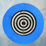 Dart Board Wall Protector Dartboard Surround Pad EVA Prevents Damage to The