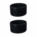 2 tk Pickleballi m&otilde;la k&auml;epideme riba elastne sulgpalli lauatennise reket Overgrip k&auml;epide, silikoonist libisemisvastane r&otilde;ngas Pickleballi tarvikud Ellipse oranž