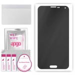apgo Hydrogel Privacy Matte Screen Protector for Samsung Galaxy S5 SM-G900F, Anti Spy, Hydrogel Film, Flexible, Soft TPU with positioning layer easy i