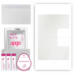 apgo Protective Skin Sticker for the back compatible with Lenovo Yoga Pad Pro, Wrap Film, Foil, Vinyl - Pattern Matte Transparent