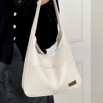 T&auml;iustatud tekstuuriga suure mahutavusega kott Naiste retroh&otilde;nguline reisikott &otilde;pilaste &otilde;lakott klassi jaoks 33*31*12cm must