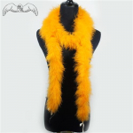 2 meetrit 35g kohevad kalkuni suled Boa Marabou sulgedest &otilde;hukesele &otilde;htukleidile/riietusele/sallile/Cosplay kaunistuseks Uus 5pcs
