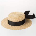 Suvine k&auml;sit&ouml;&ouml;na valmistatud &otilde;lekollane laia paelaga p&auml;ikesem&uuml;ts Daami fedora m&uuml;ts Naiste vaba aja m&uuml;ts head size 57cm