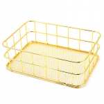 P&otilde;hjamaade kullast metallist rauast meigipliiats Hoiukorv Kontori lauaarvuti Meigipintslid Hoidja Laua Kosmeetika Korraldaja Rist S kuld