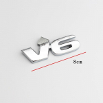 T-oyo//ta SR5 V6 Corolla 4Runner Tacoma Tundra T100 pikapi Sequoia Tercel auto pagasiruumi logo k&uuml;ljeembleemi m&auml;rgi kleebis V6