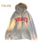 Naiste S&uuml;gis Talv Kapuutsiga Pusa N&ouml;&ouml;riga Kapuuts Kirjaga Tikand Tasku Paks Pikkade Varrukatega Soe Lukuga Kampsun Preppy Stiil Vabaaja Mantel M tumehall v&auml;rv