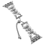Kellarihma p&auml;rlirihm Apple Watch Band Ultra 49 mm ahhaatp&auml;rlitega ehtek&auml;ev&otilde;ru Iwatchi seeriale 9 8 7 6 SE 5 4 3 44 mm 40 mm 45 mm 41 mm 42mm 44mm 45mm 49mm
