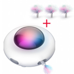 Kassim&auml;nguasi Nutikas Kiusaja UFO Lemmiklooma P&ouml;&ouml;rdlaud P&uuml;&uuml;dmine Treeningm&auml;nguasjad USB Laadimine Kassi Kiusaja Vahetatava Sulgiga Interaktiivne Automaatne