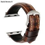WatchBand Ehtne Nahkrihm Apple Watchi Rihma jaoks 42mm 38mm iWatch Series 4/3/2/1 Kellak&auml;ev&otilde;ru Apple Watchi Rihma jaoks 44mm 40mm For Apple Watch 42mm black