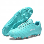 Meeste/ Naiste Jalgpallisaapad Noorte Kunstmuru Treening Pikkade Naastudega TF Mikrokiud V&otilde;rk Hingavad Jalgpallijalatsid Laste Jalgpallijalatsid 33 valge