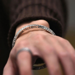 Vintage roostevabast terasest k&auml;ev&otilde;ru meestele Naistele Mobiuse keerdk&auml;ev&otilde;ru OneSize