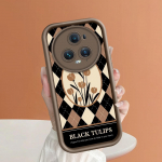 Pehme silikoonist ruudukujuline redelprintimise mustriga telefoni korpus, t&auml;iskaanega kaamera p&otilde;rutuskindel kummist &uuml;mbris Huawei Honori jaoks Huawei Y9 2019 valge