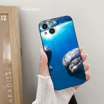 IPhone'i jaoks armas delfiintelefoni &uuml;mbris IPhone'ile 14 11 12 Pro 8 7 Plus SE X Pro 14 MAX 12 13 MINI XR XS iphone 14 pehmed telefonikaaned iphone 14 MAX