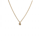 S925 h&otilde;bedane XINGX kaelakee, naiste ni&scaron;&scaron;kujundusega teemant, lihtne graatsiline rangluukett 925