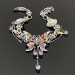 GemChic naiste armas ja lahe hottie liblikas splice kaelakee naistele isikup&auml;rastatud retro kaelakee s&uuml;nnip&auml;evaks j&otilde;uluehteid kingitus